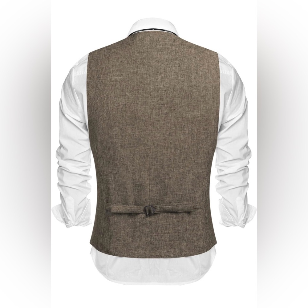 COOFANDY Men's Casual Business Vests Lightweight Waistcoat Vest - Picture 10 of 15